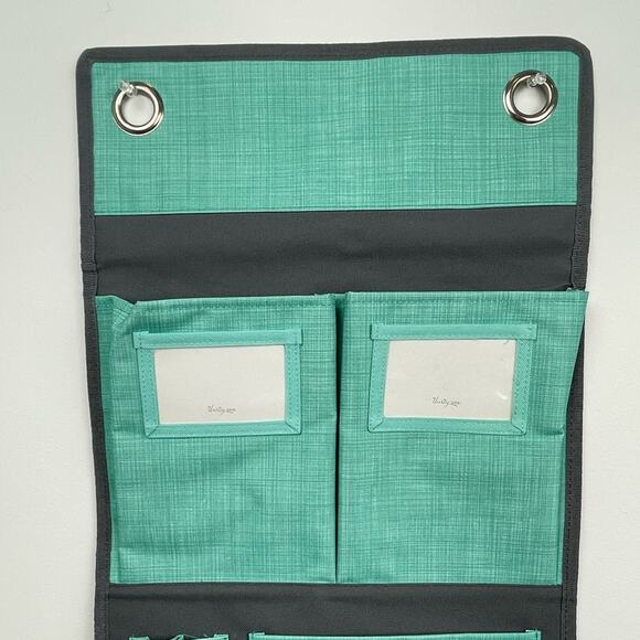Thirty One Teal Grey Hang It Up Wall Calendar Organizer - Picture 3 of 3